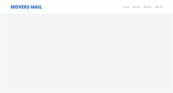 Desktop Screenshot of moversmail.com