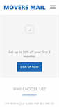 Mobile Screenshot of moversmail.com